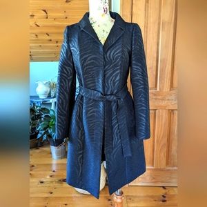 PORTS Patterned Tweed Long coat‎